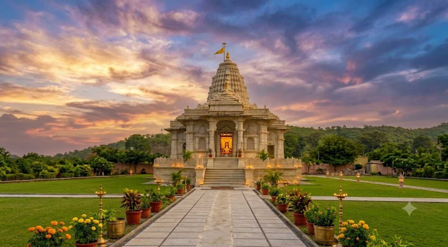 Shri Gajanan Maharaj Sansthan Shegaon - temple complex